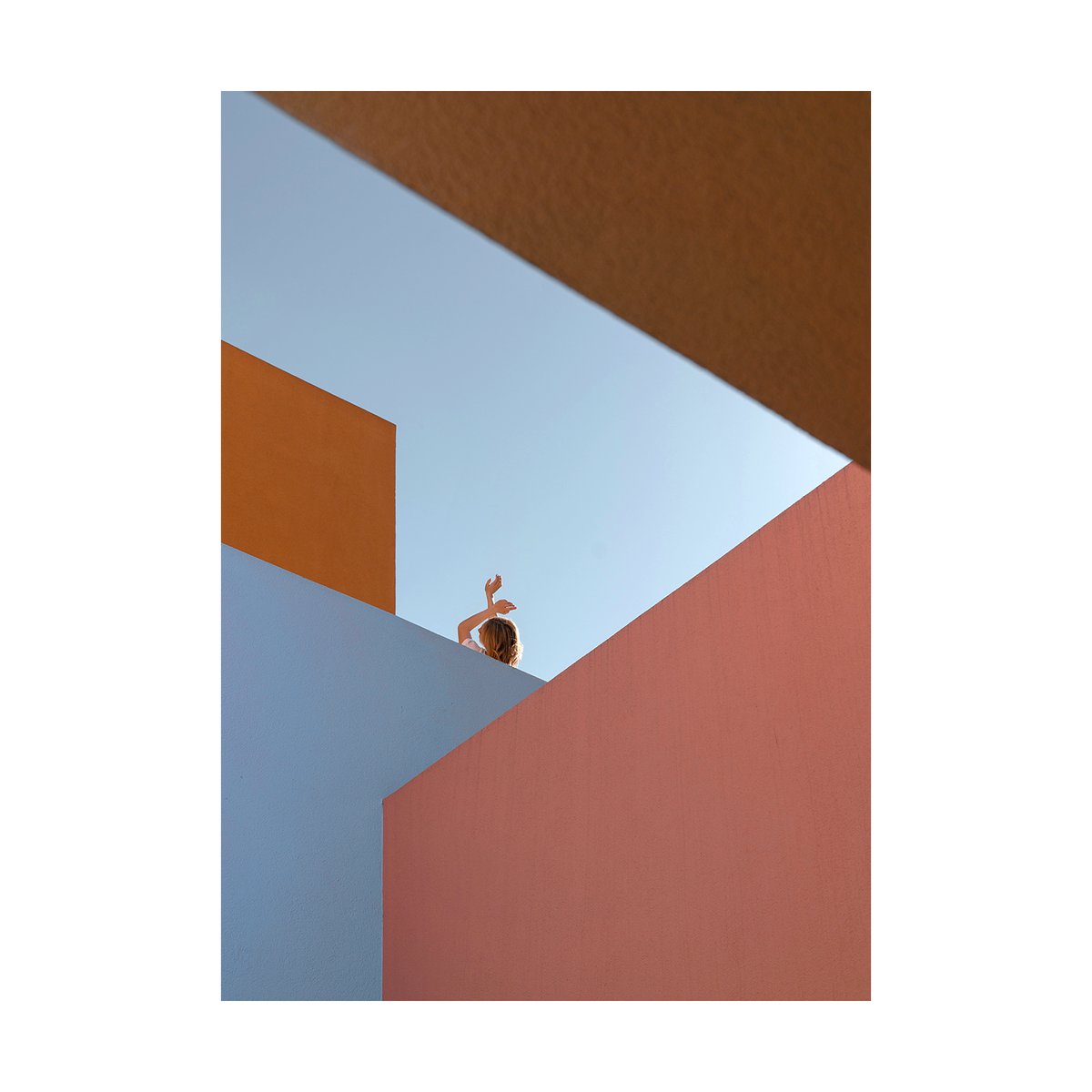 Paper Collective Angular Afternoon poster 50x70 cm