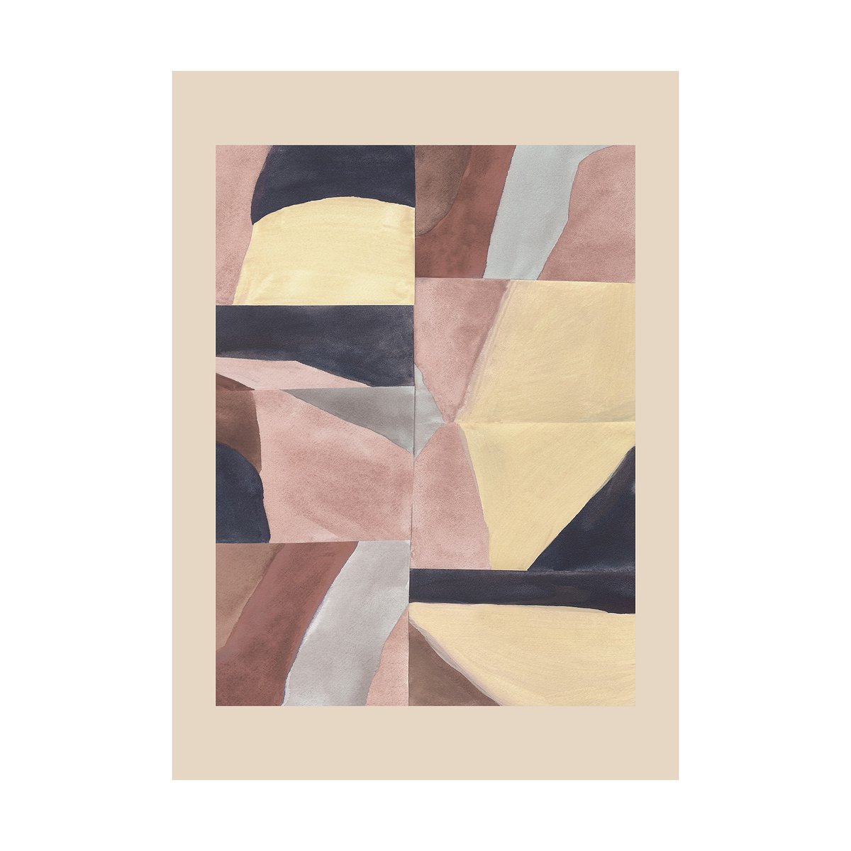 Paper Collective Autumn Forms 02 poster 70x100 cm | Scandinavian Design | Posters | Multi
