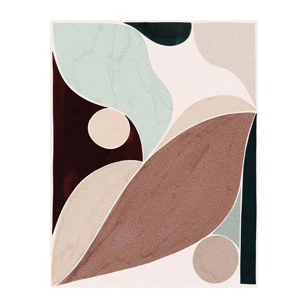 Paper Collective Autumn poster 50x70 cm | Scandinavian Design | Posters | Brown