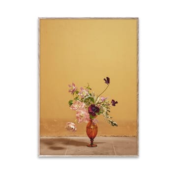 Blomst 02 Ochra poster - 30x40 cm - Paper Collective