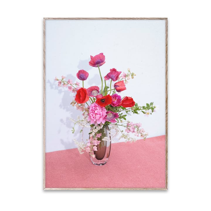 Blomst 04 Pink poster - 30x40 cm - Paper Collective