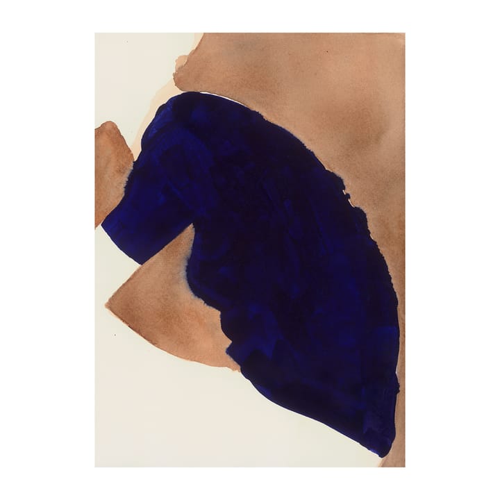 Blue Knit poster - 50x70 cm - Paper Collective