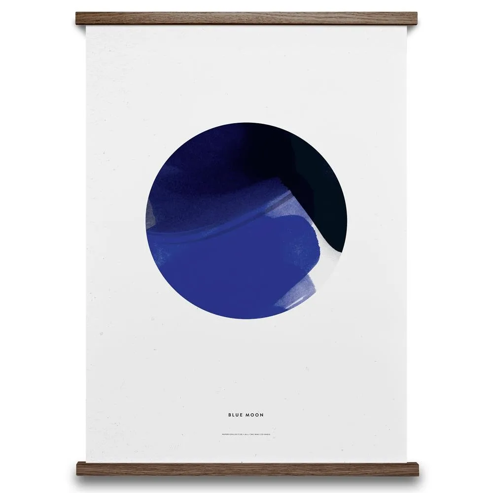 Blue moon poster, 50x70 cm Paper Collective