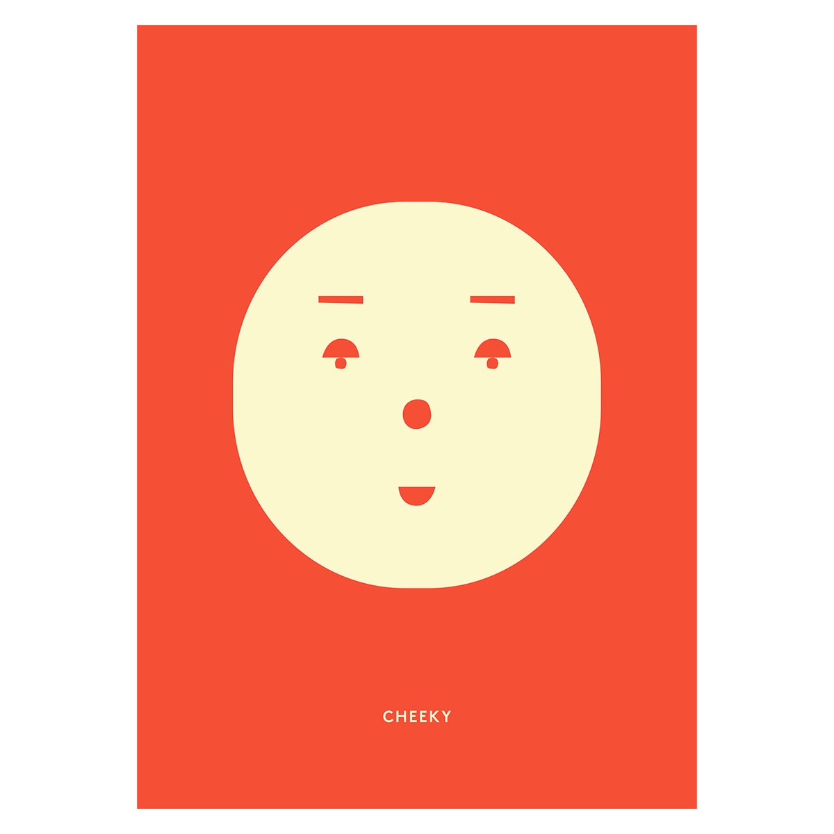 Paper Collective Cheoaky Feeling poster 30x40 cm