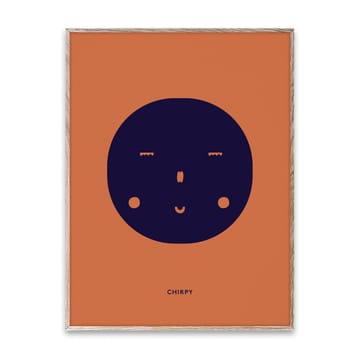 Chirpy Feeling poster - 50x70 cm - Paper Collective
