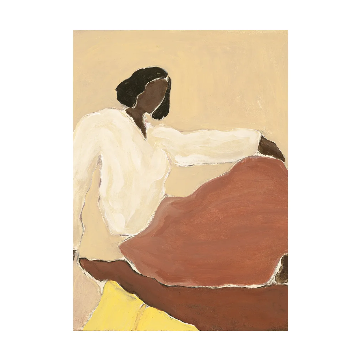 Paper Collective Chronicles 01 poster 70x100 cm | Scandinavian Design | Posters | Beige