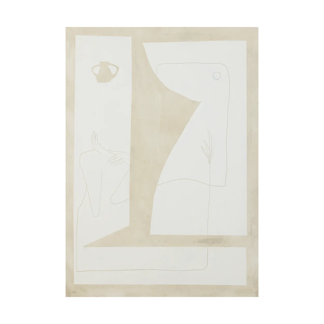 Paper Collective Consume poster 50x70 cm | Scandinavian Design | Posters | White