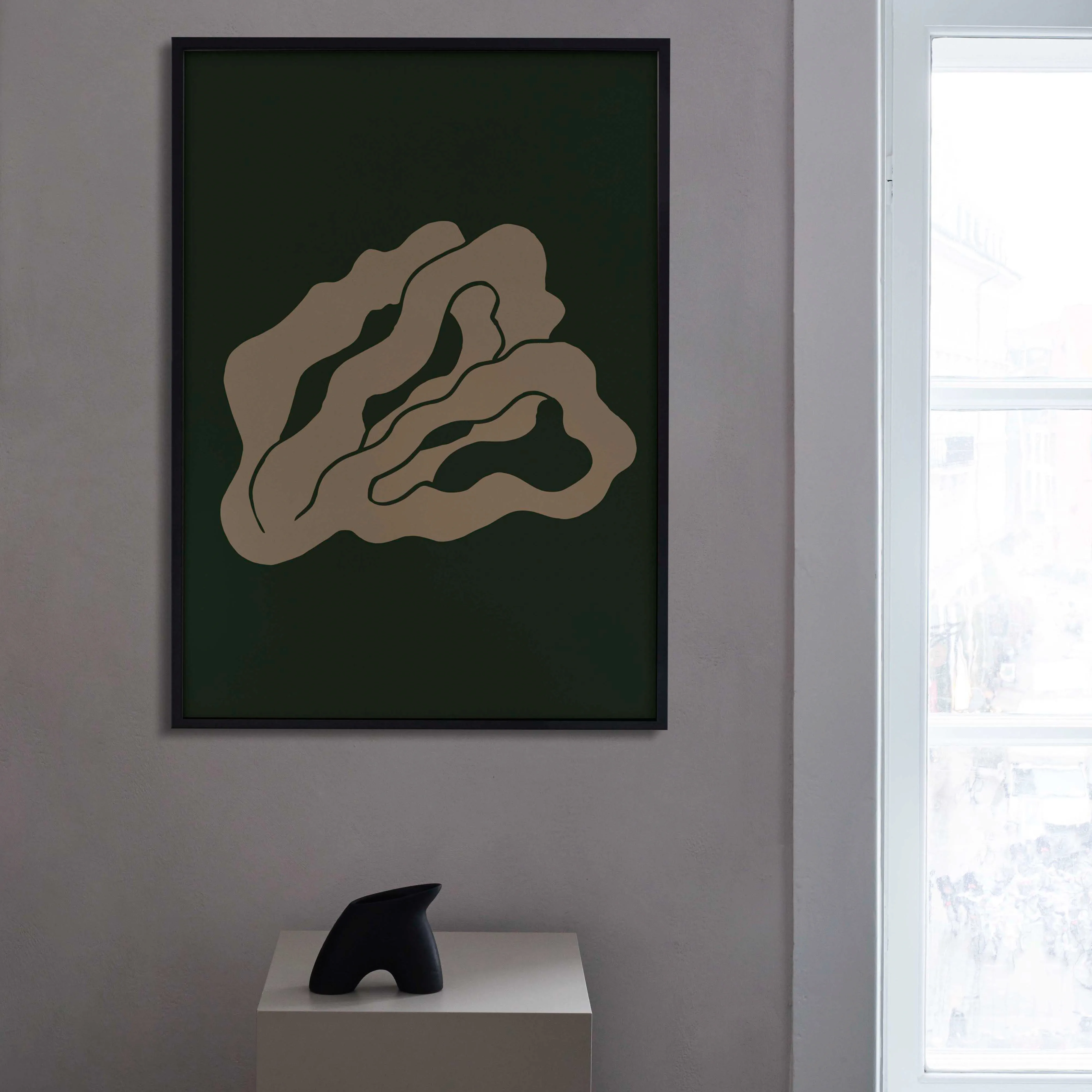Paper Collective CHARCOAL 02 50×70cm Coral 02 poster from Paper Collective - NordicNest.com