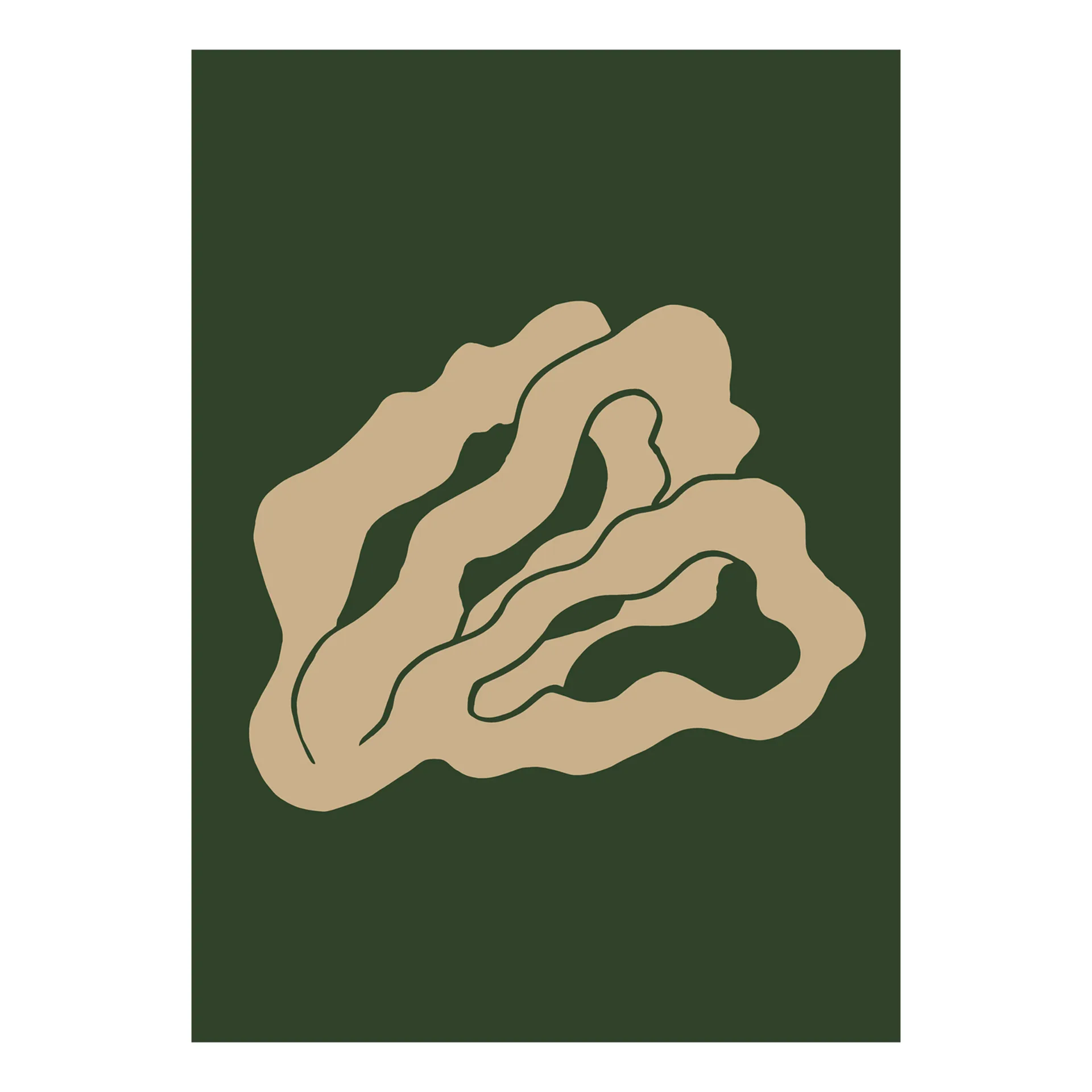 Coral 02 poster, 30x40 cm Paper Collective