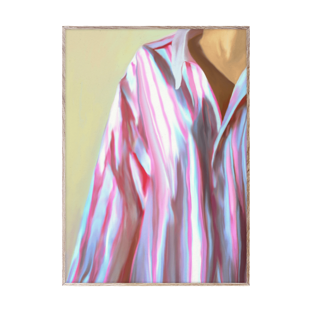 Paper Collective Dad Shirt poster 30x40 cm | Scandinavian Design | Posters | Pink