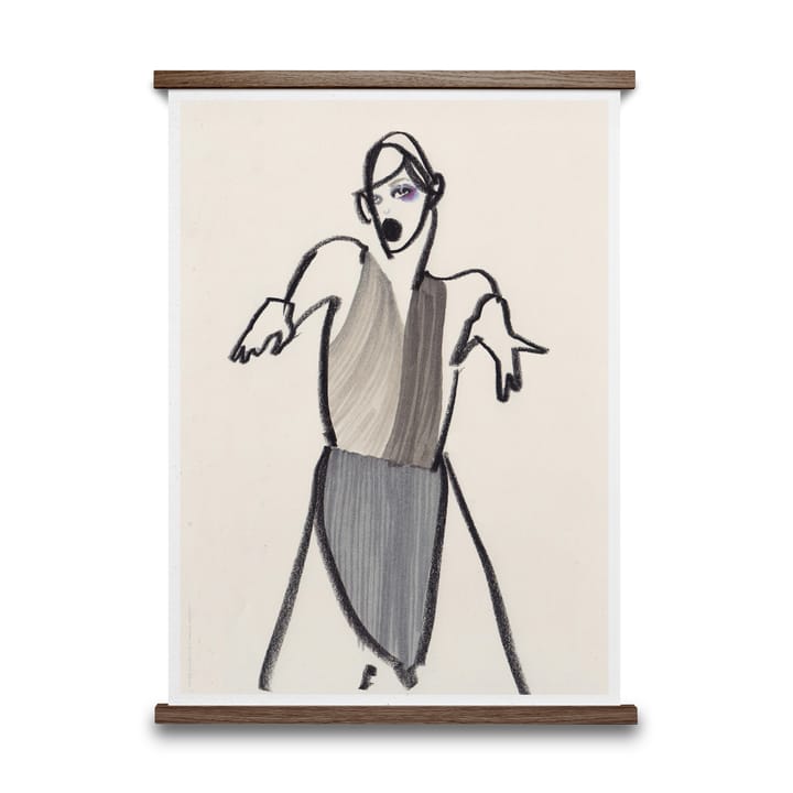 Dancer poster - model 03, 50x70 cm - Paper Collective
