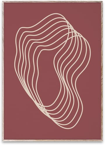 Echo 01 poster - 50x70 cm - Paper Collective