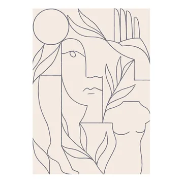 Eden poster  - 50x70 cm - Paper Collective