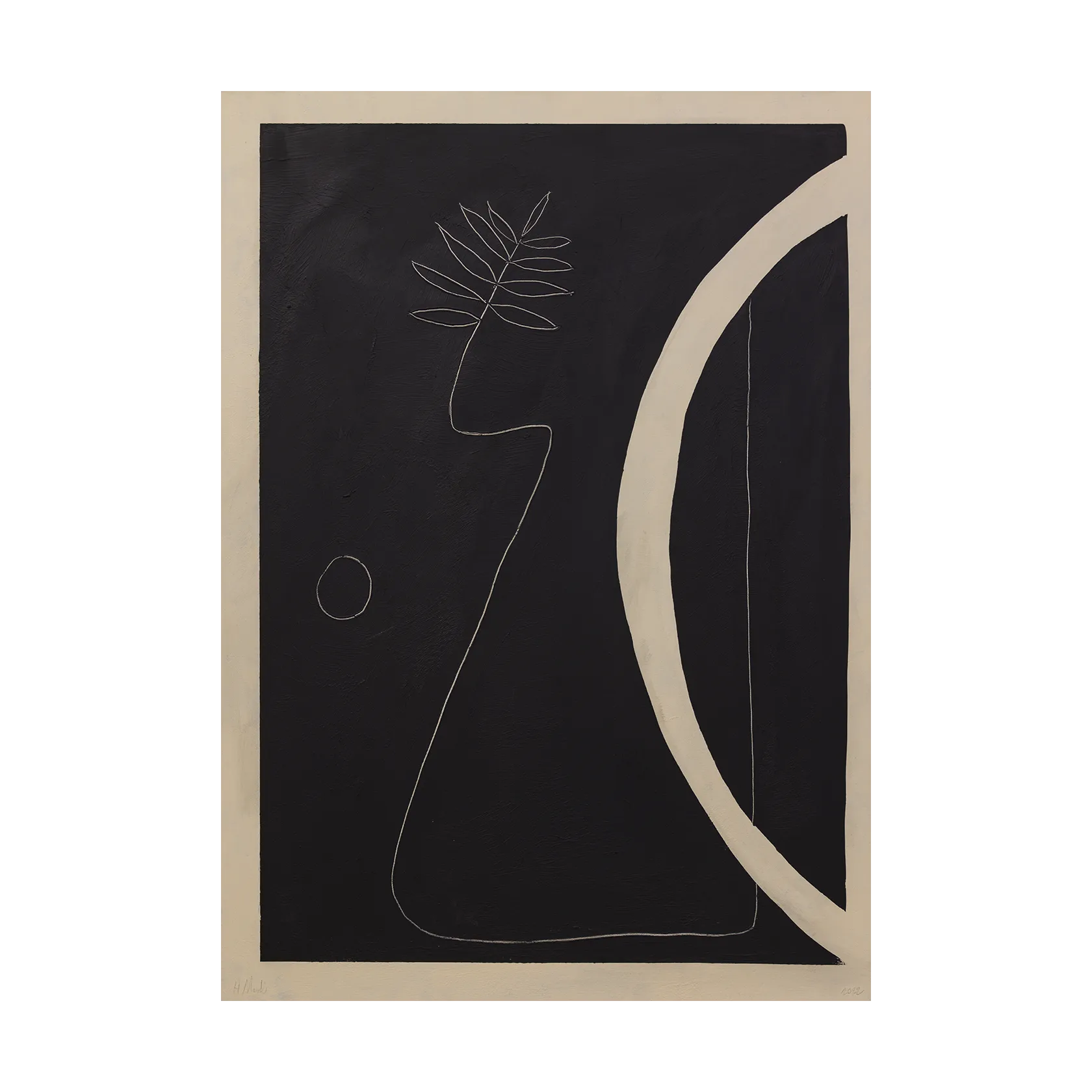 Fleur poster, 50x70 cm Paper Collective