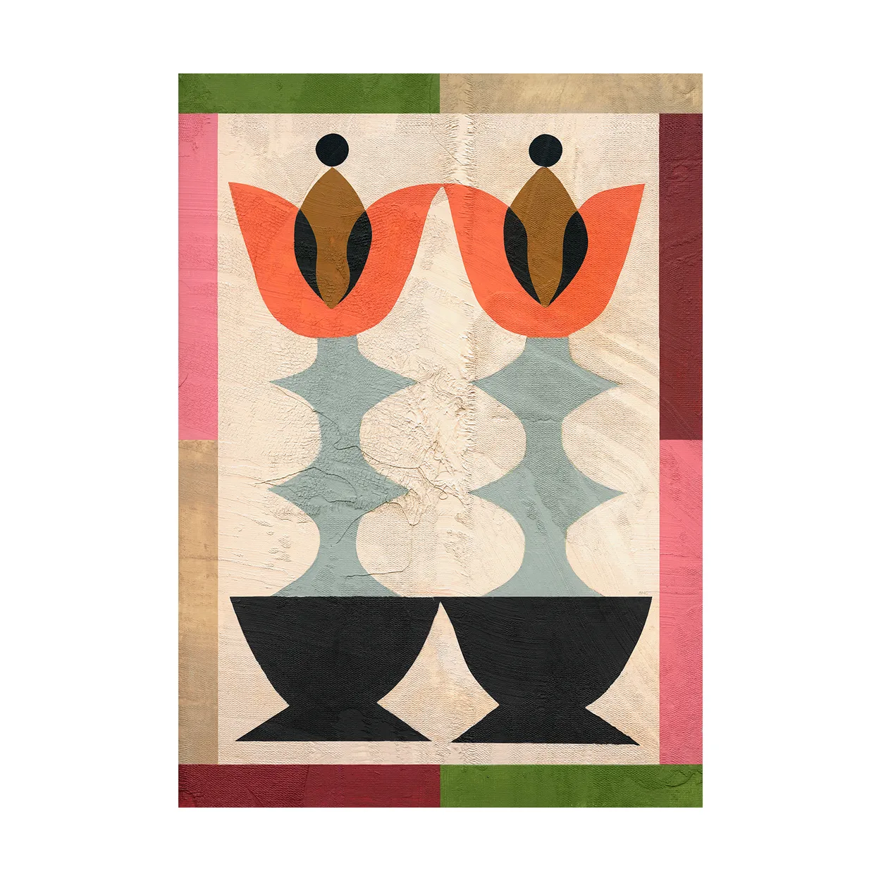 Paper Collective Flor De Luz poster 30x40 cm | Scandinavian Design | Posters | Multi