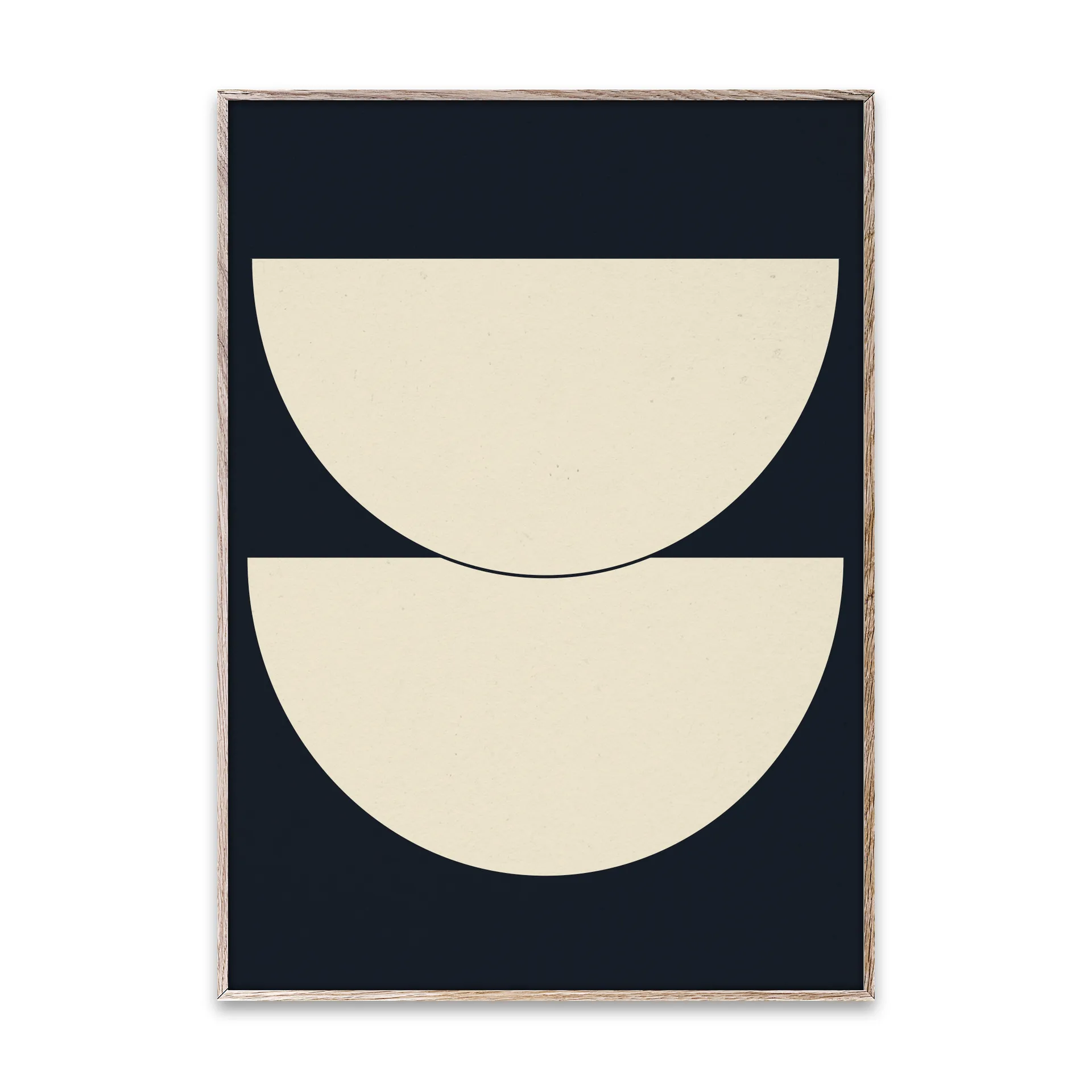 Half Circles I poster blue, 50x70 cm Paper Collective