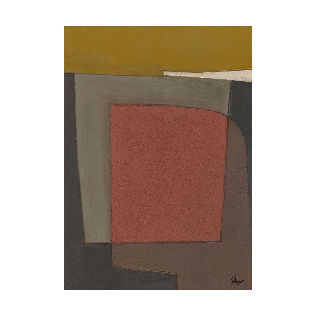 Paper Collective Head To Head 01 poster 30x40 cm | Scandinavian Design | Posters | Brown