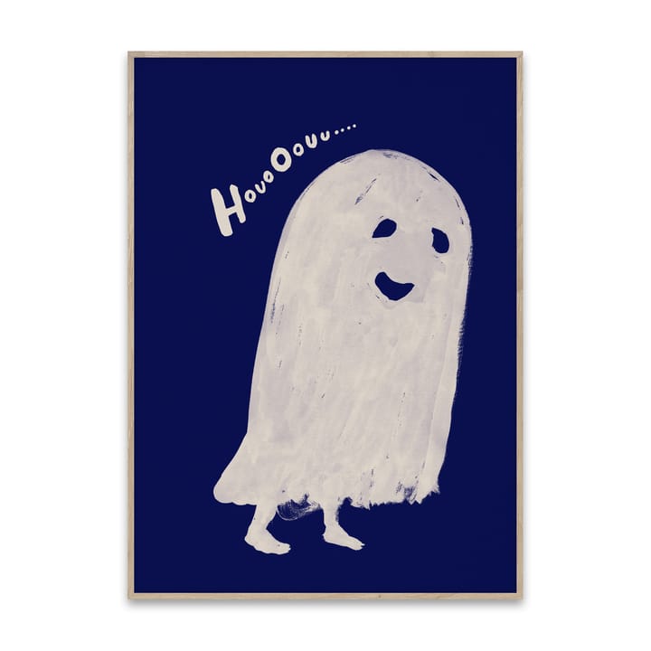 HouoOouu white poster - 50x70 cm - Paper Collective