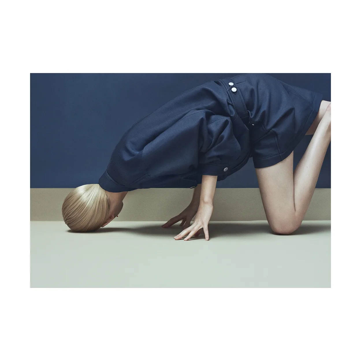 Paper Collective In Deep Blue poster 30x40 cm | Scandinavian Design | Posters | Blue