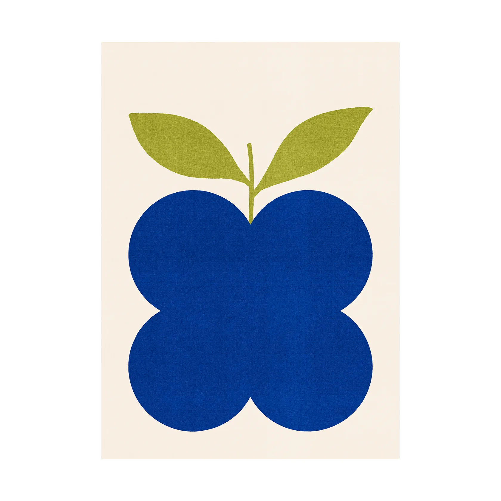 Indigo Fruit poster, 70x100 cm Paper Collective