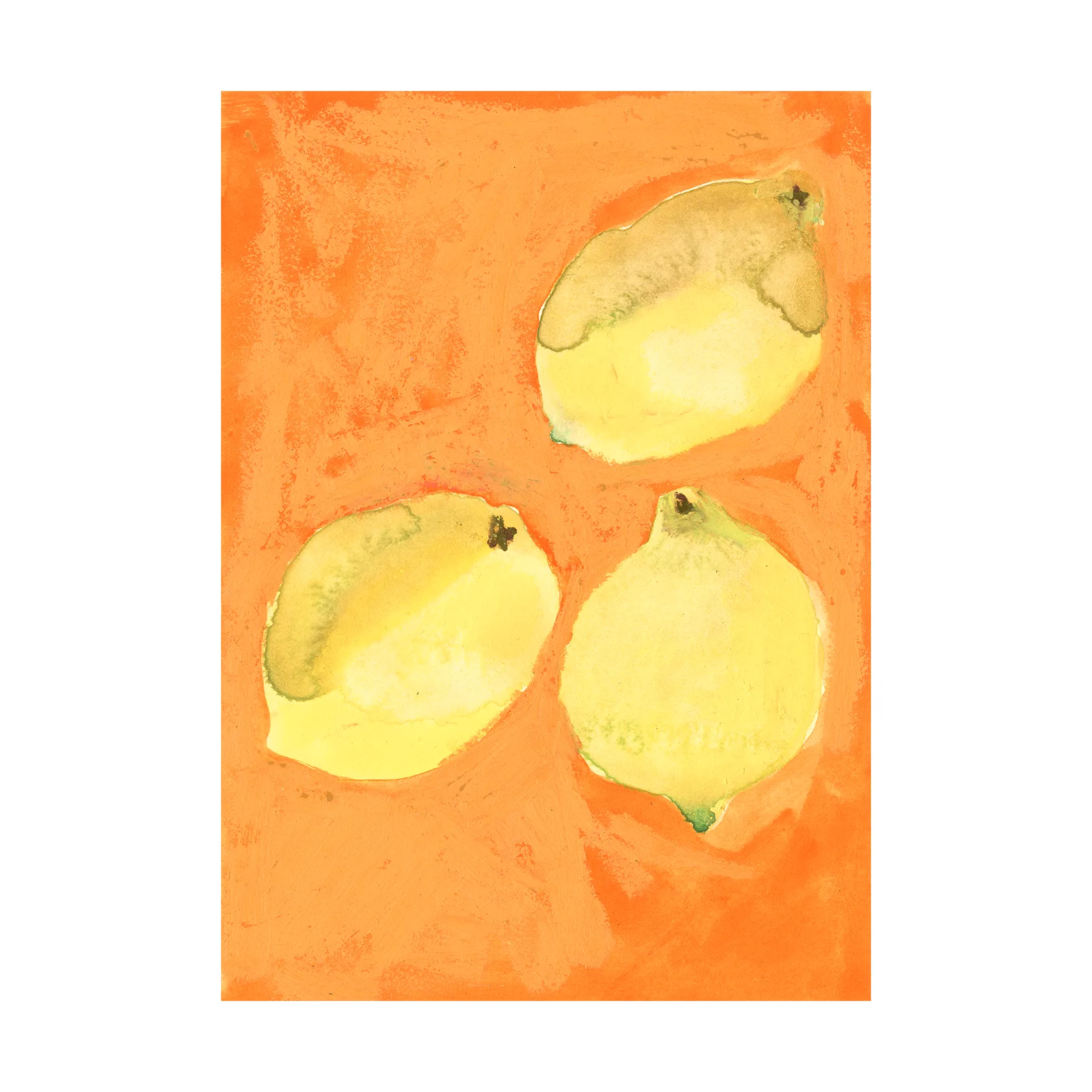Lemons poster, 30x40 cm Paper Collective