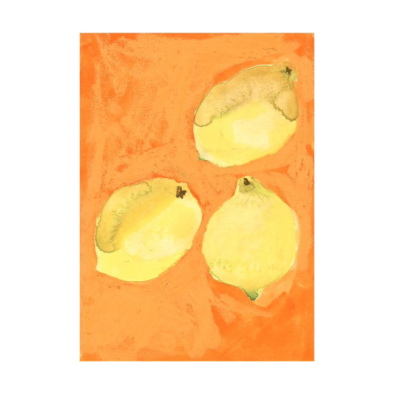 Paper Collective Lemons poster 70x100 cm