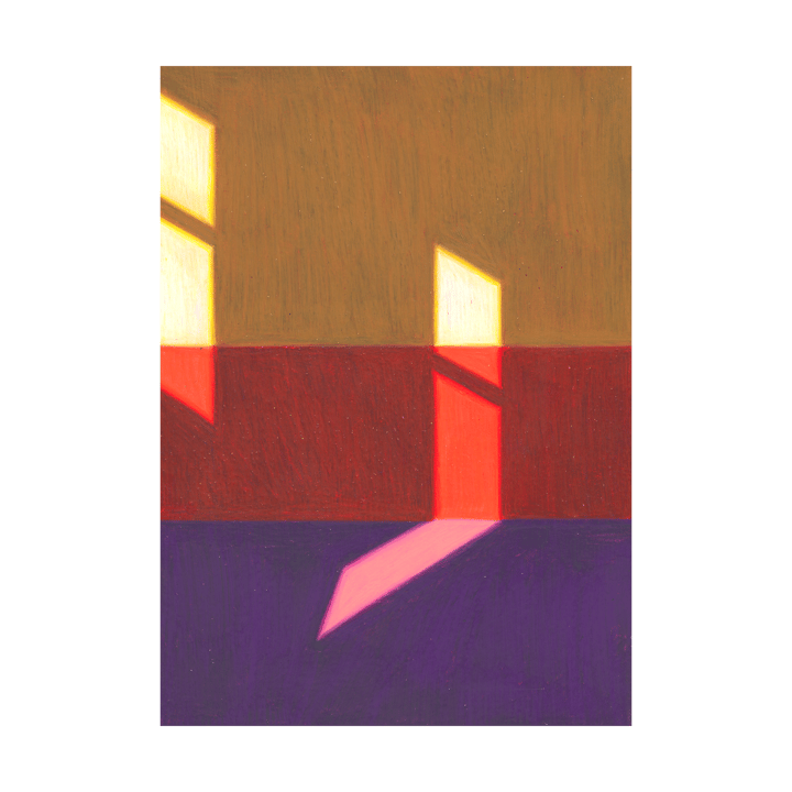 Les Vacances 02 poster - 30x40 cm - Paper Collective