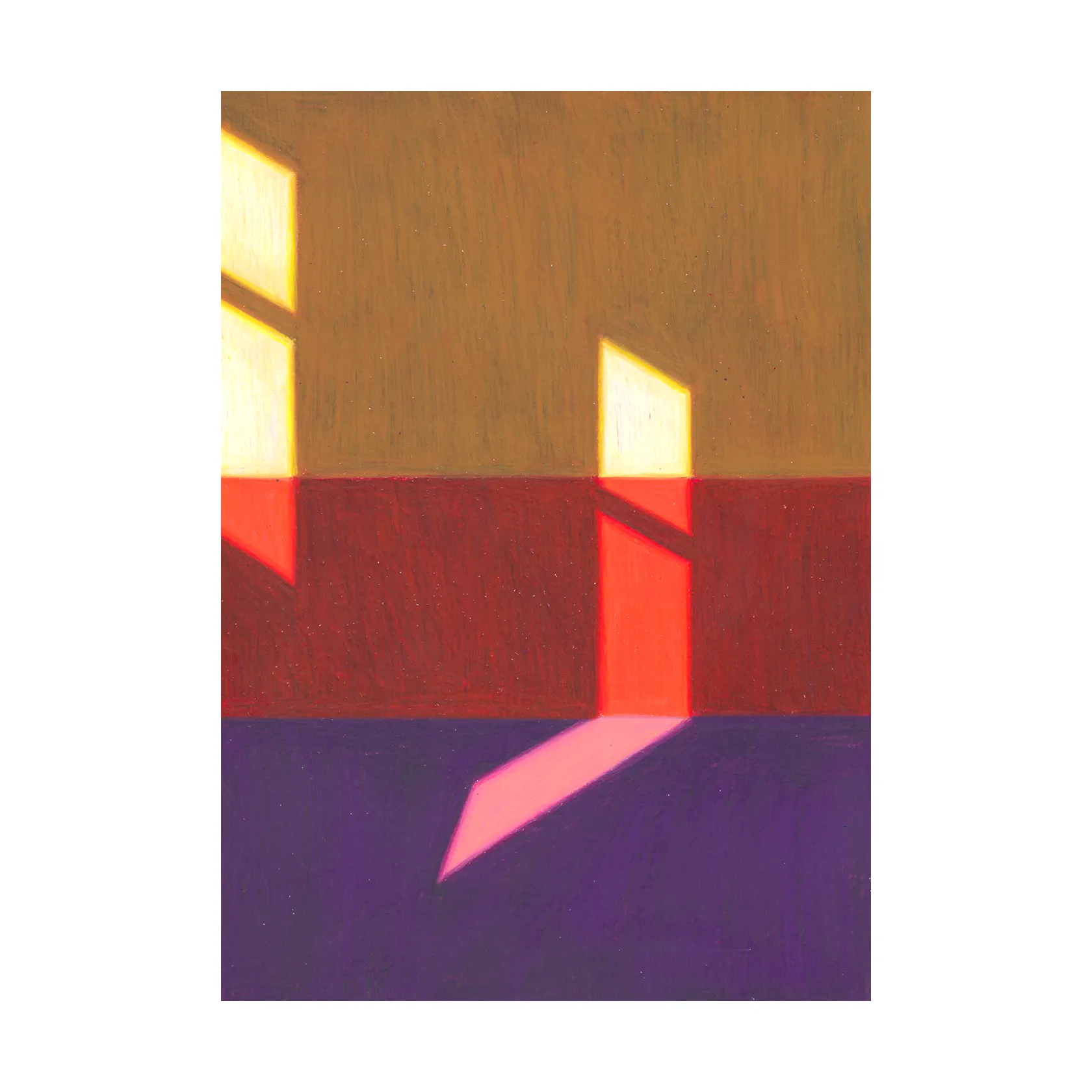 Les Vacances 02 poster, 50x70 cm Paper Collective