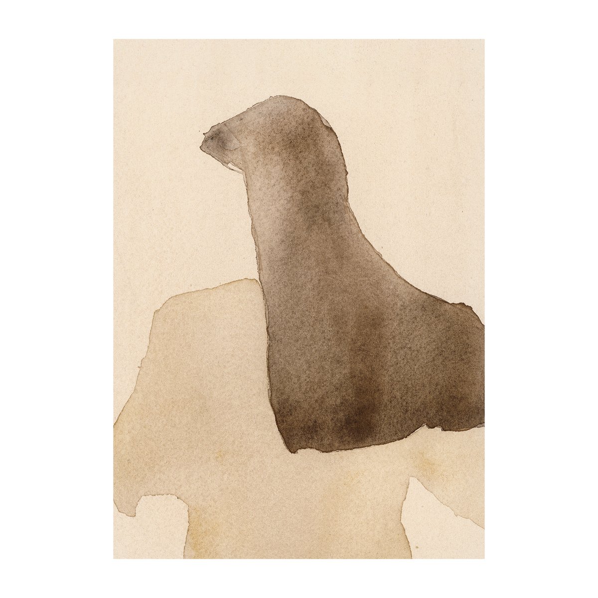 Paper Collective Long Hair poster 30x40 cm | Scandinavian Design | Posters | Beige