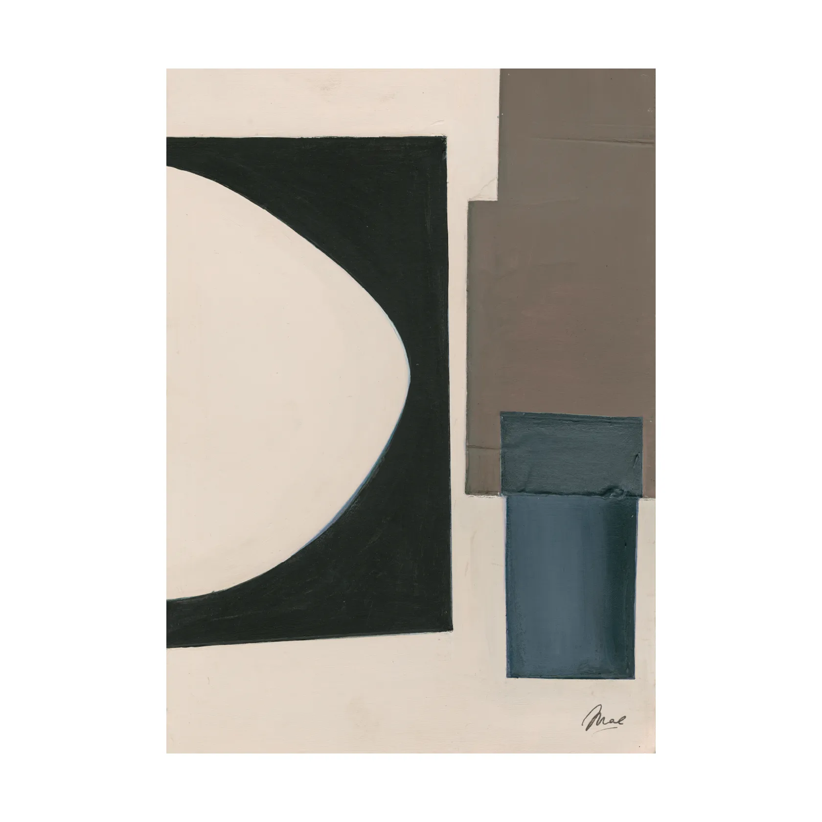 Lunar Light poster, 50x70 cm Paper Collective