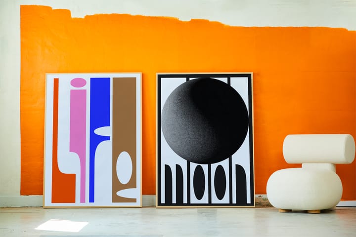 Moon poster - 50x70 cm - Paper Collective