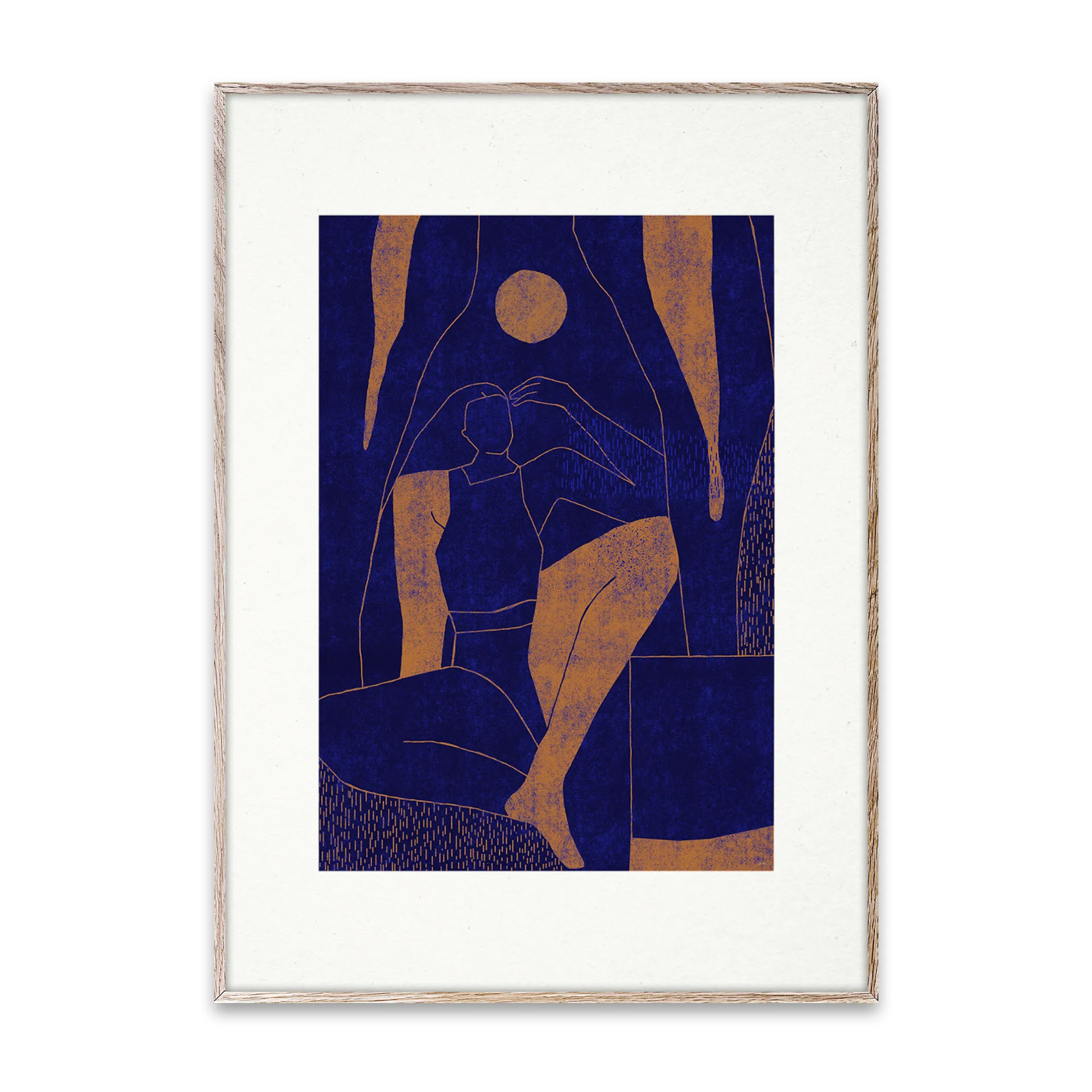 Mujer y Calor 01 poster , 30x40 cm Paper Collective