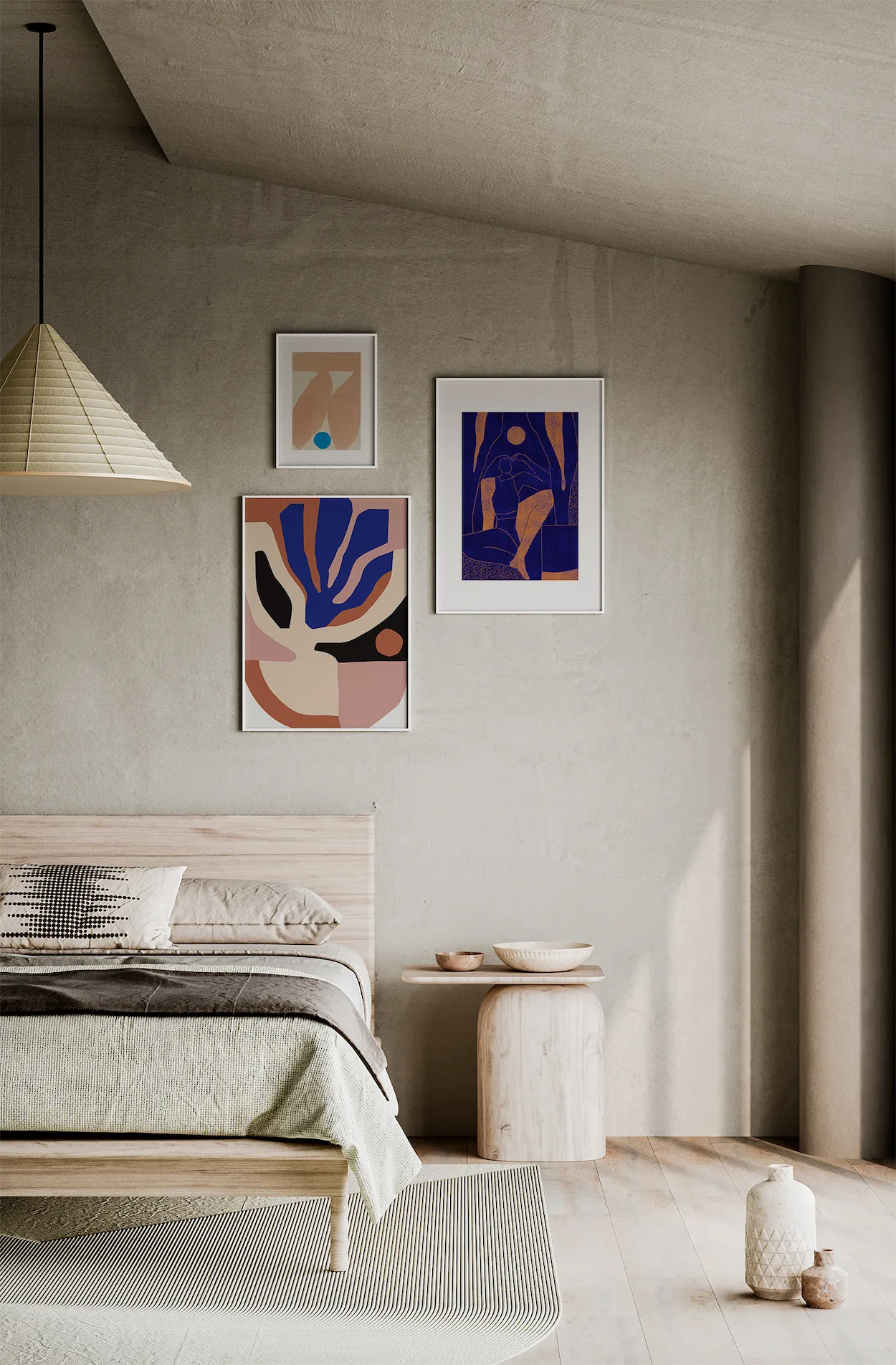 Mujer y Calor 01 poster , 50x70 cm Paper Collective