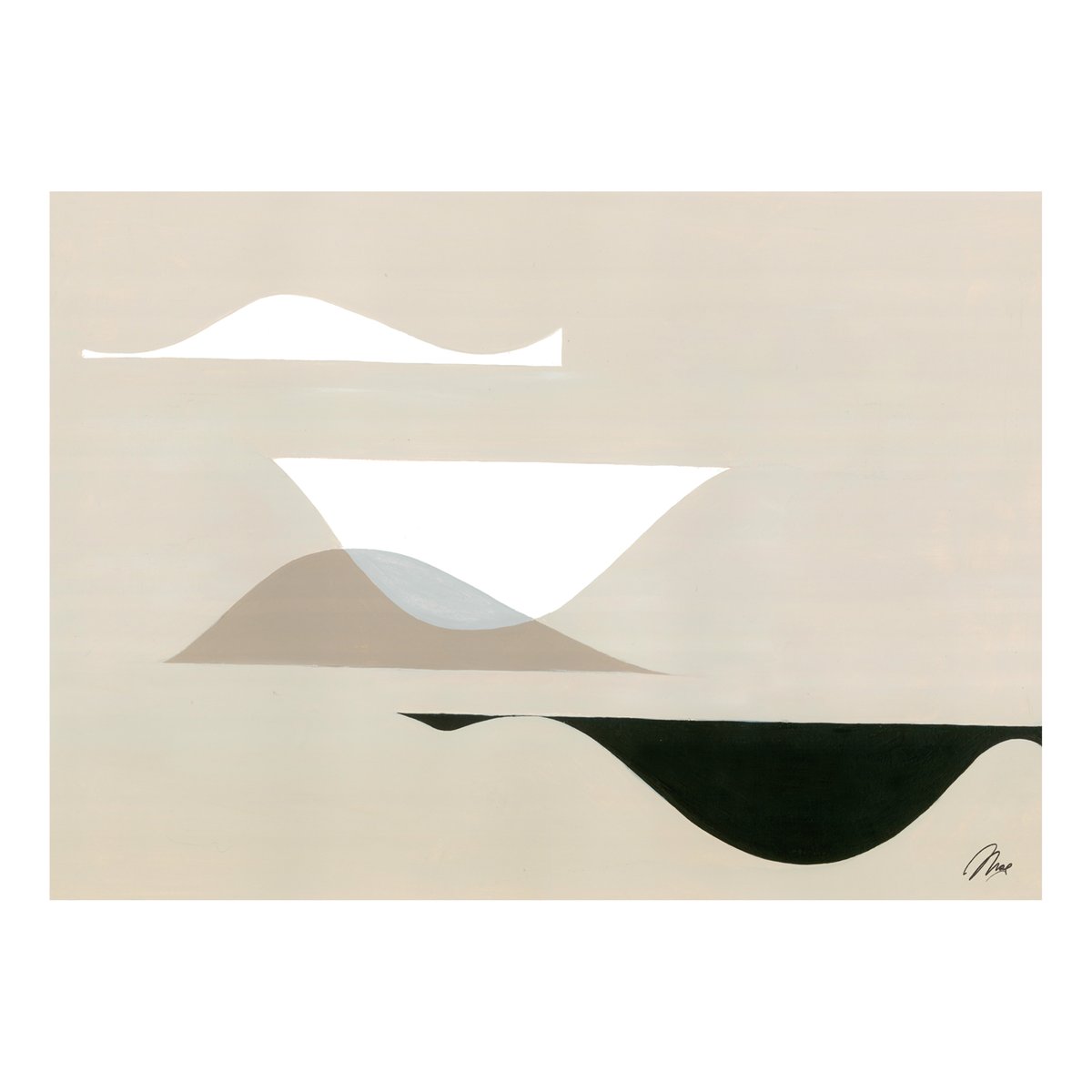 Paper Collective Music 01 poster 30x40 cm | Scandinavian Design | Posters | Beige
