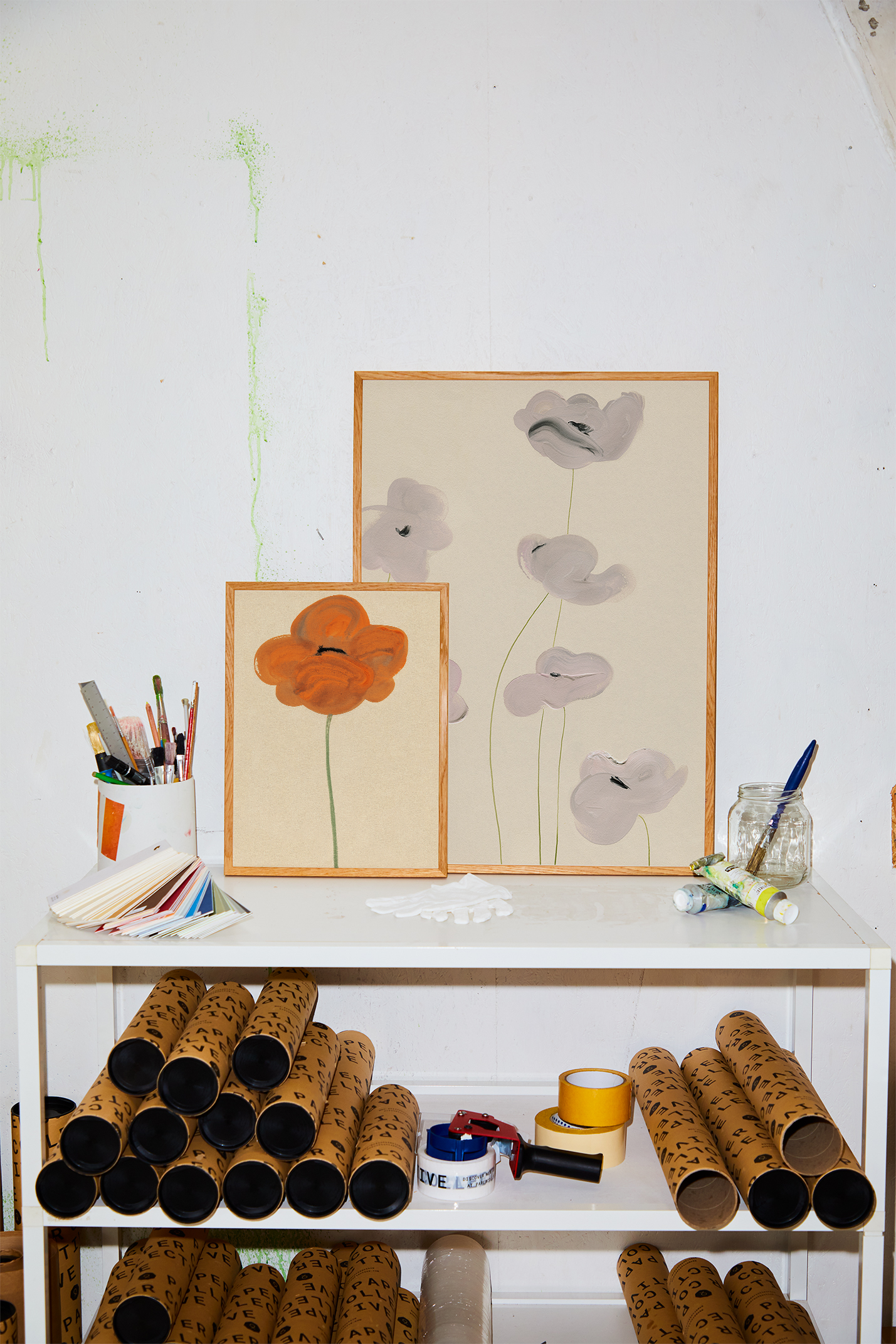 ポスターコレクティブ Orange Vallmo/Amelie Hegardt 楽天市場】【キャンペーン対象】【お取り寄せ】Paper Collective