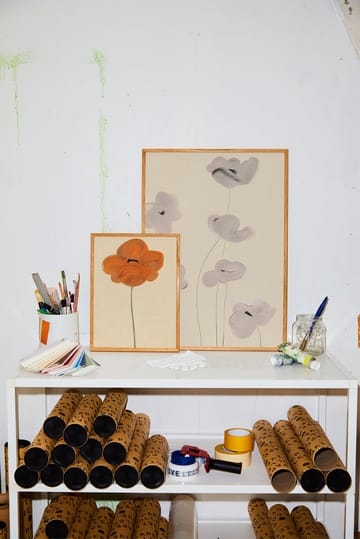 Orange Vallmo poster - 50x70 cm - Paper Collective