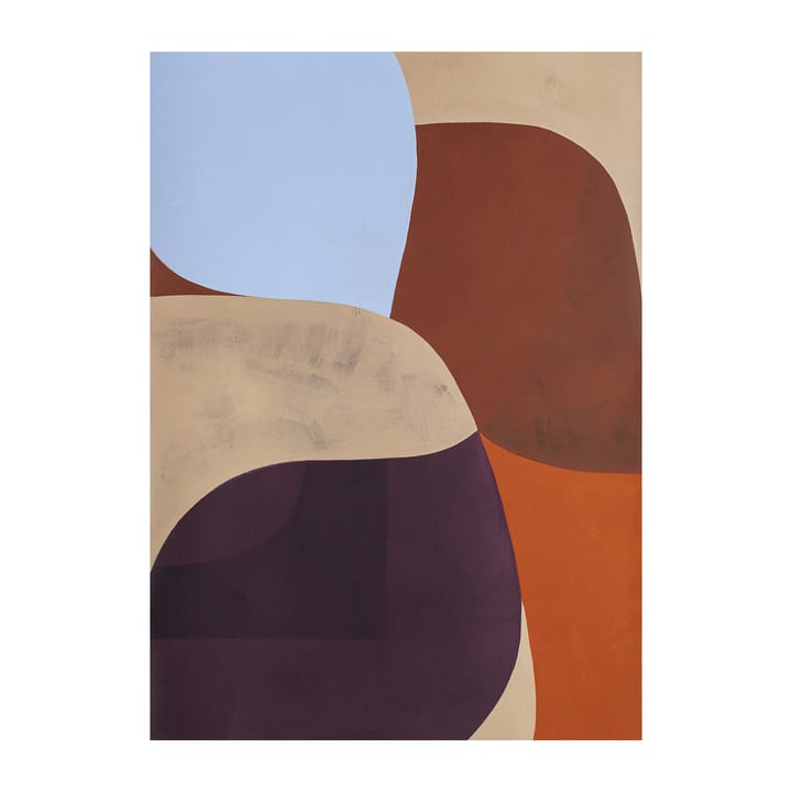 Painted Shapes 02 poster - 30x40 cm - Paper Collective