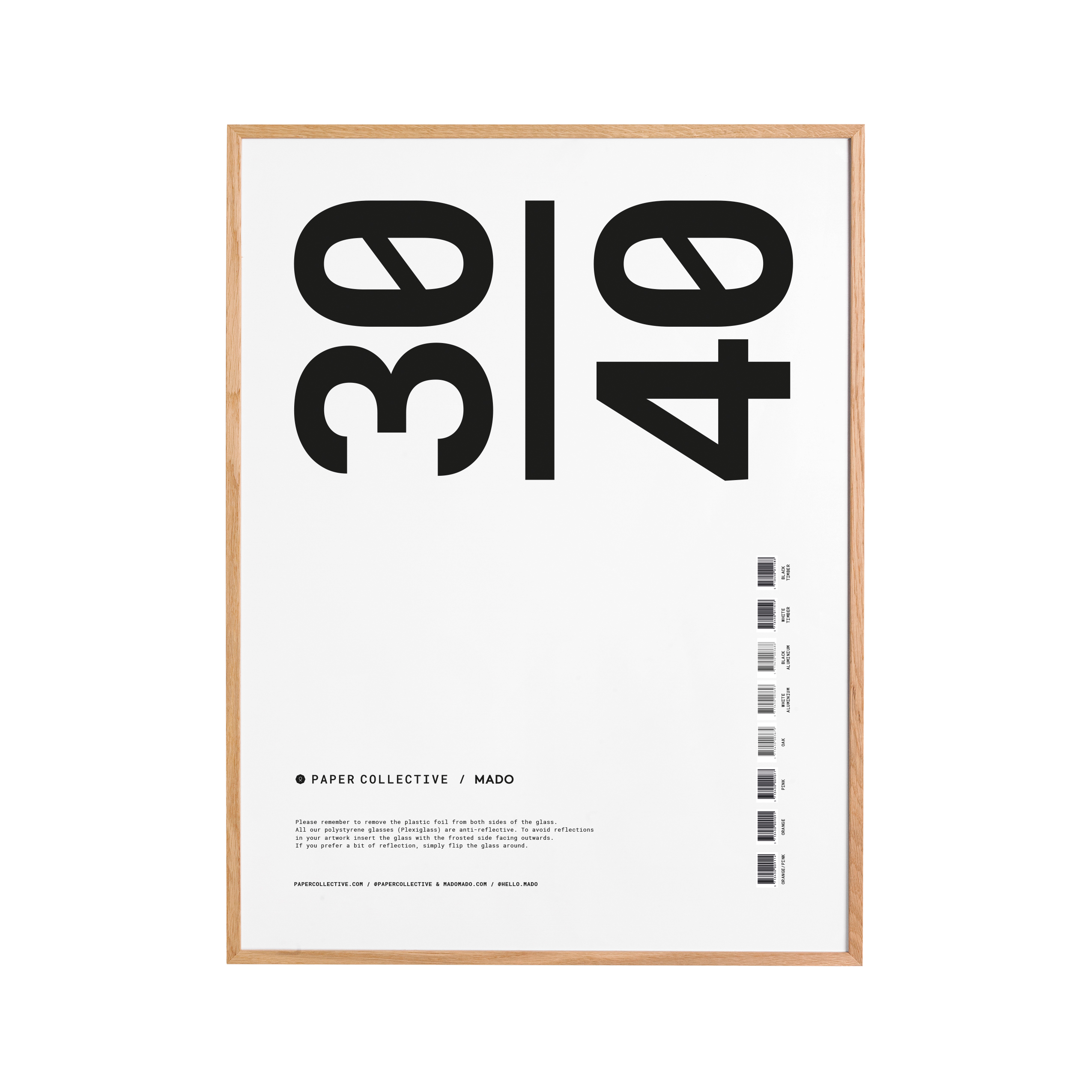 Paper Collective CHARCOAL 02 50×70cm Paper Collective | Connox