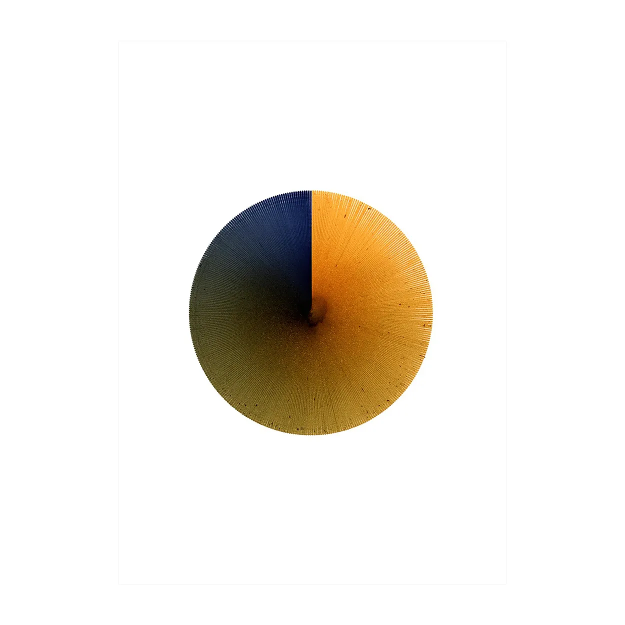 Paper Collective Perfect Circle 30x40 cm | Scandinavian Design | Posters | Orange