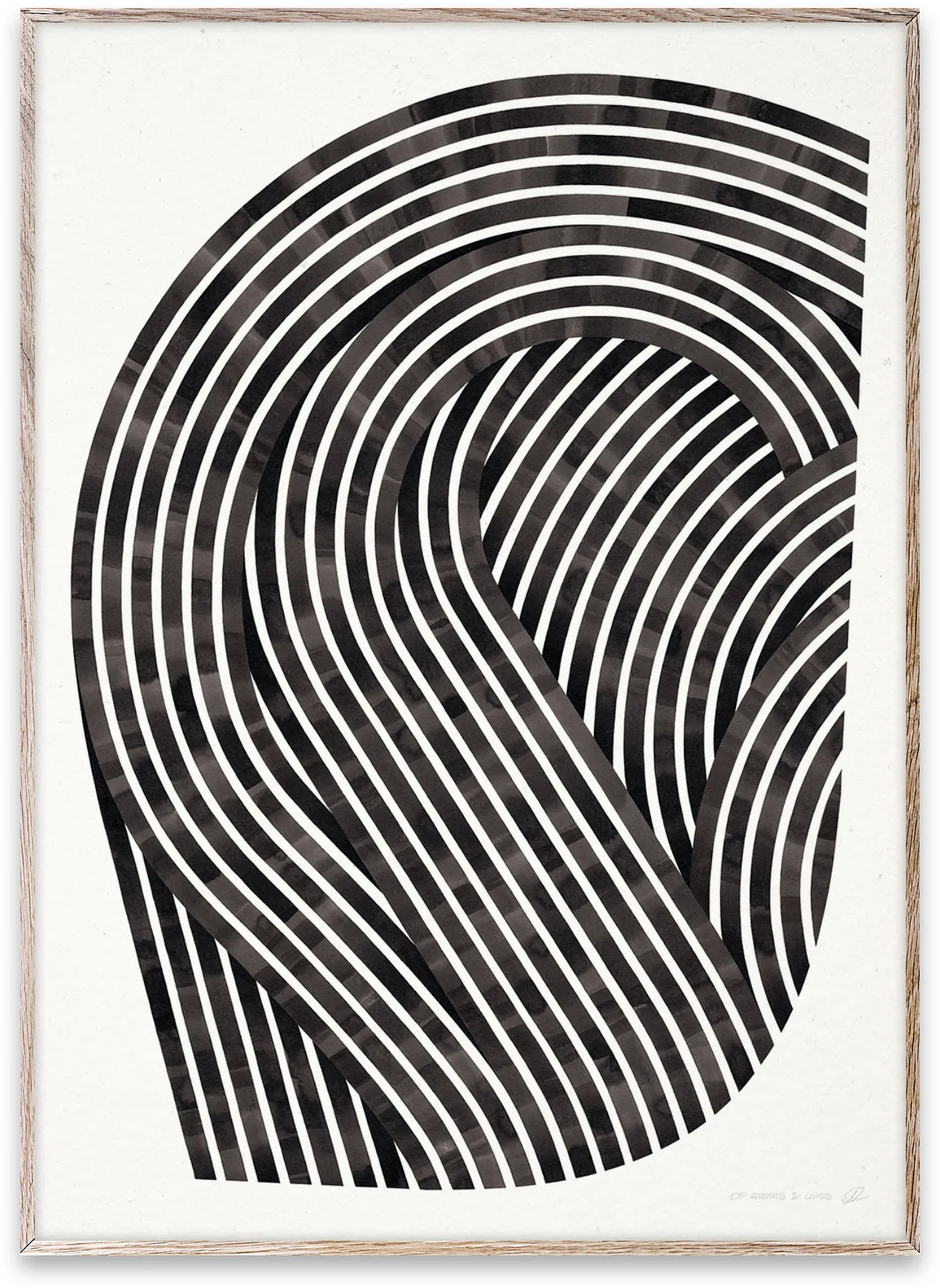 Quantum Fields 01 poster, 30x40 cm Paper Collective