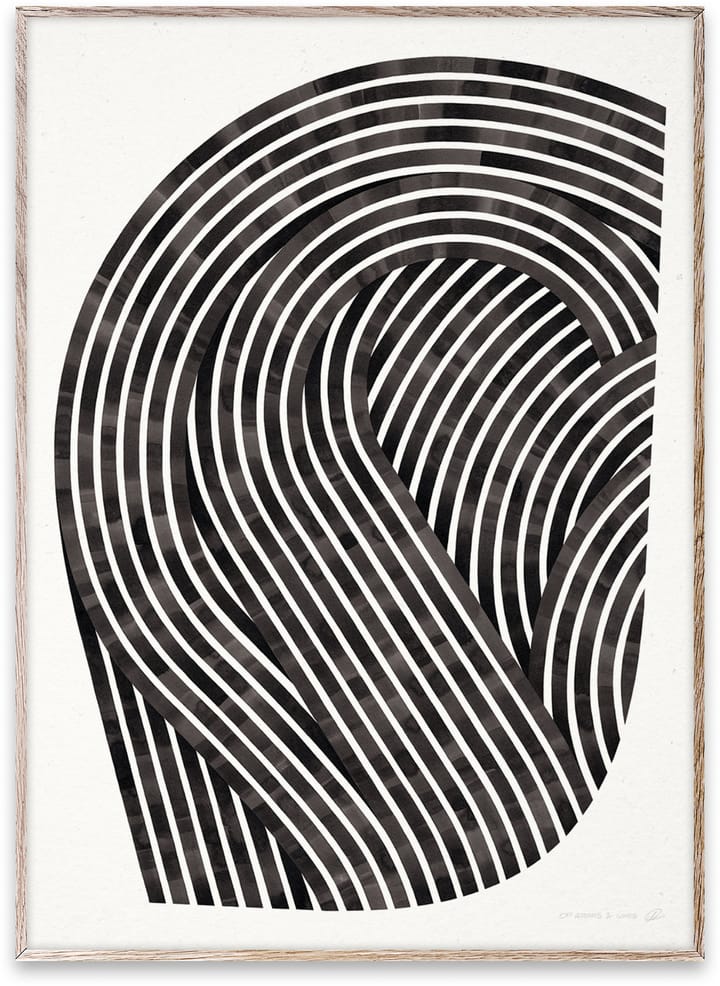 Quantum Fields 01 poster - 30x40 cm - Paper Collective