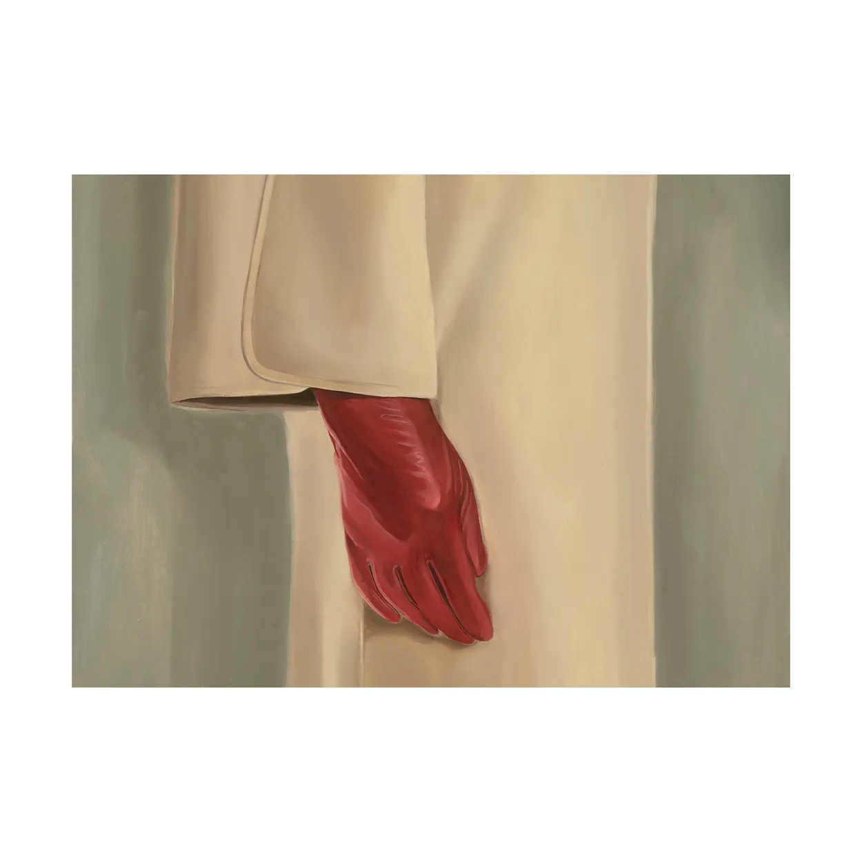 Paper Collective Red Glove poster 50x70 cm | Scandinavian Design | Posters | Beige