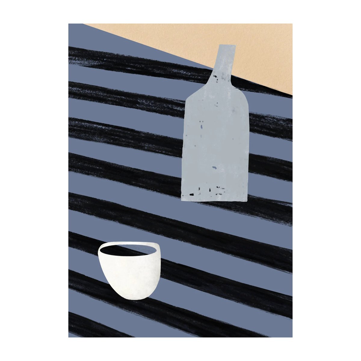 Paper Collective SDO 05 50x70 cm | Scandinavian Design | Posters | Blue
