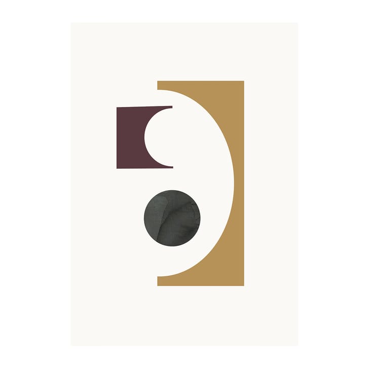 Shapes of Colour 01 poster - 50x70 cm - Paper Collective