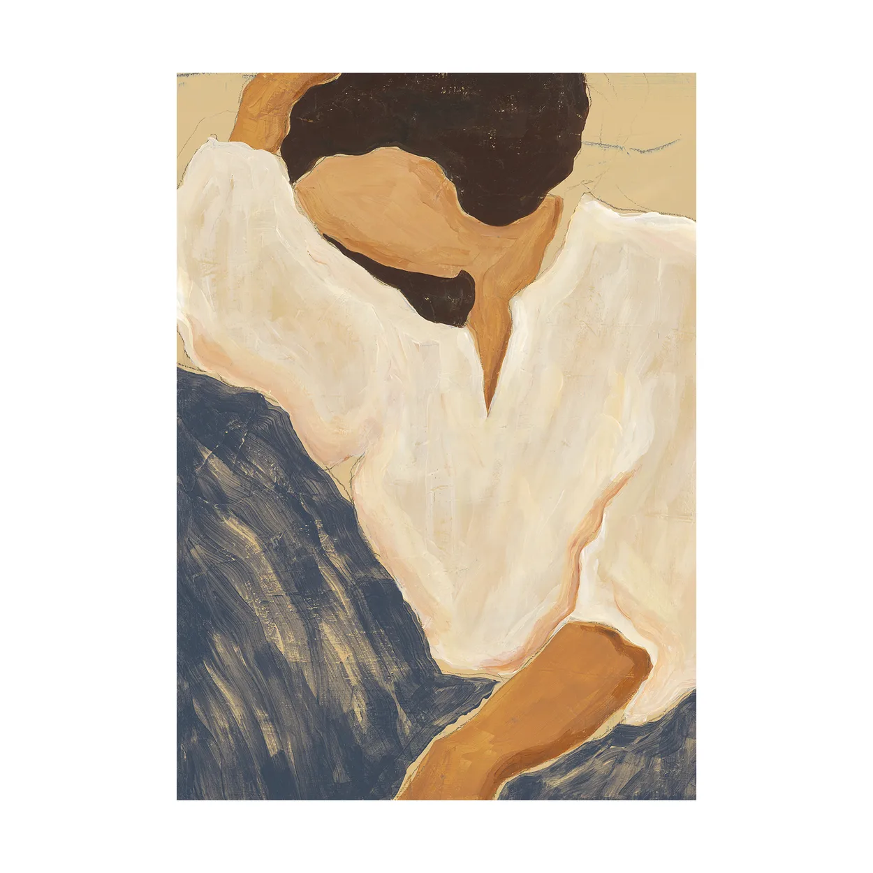 Paper Collective Silent Dreams poster 50x70 cm | Scandinavian Design | Posters | White