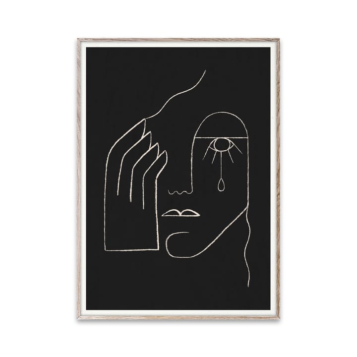 Single Tear poster, 30x40 cm Paper Collective