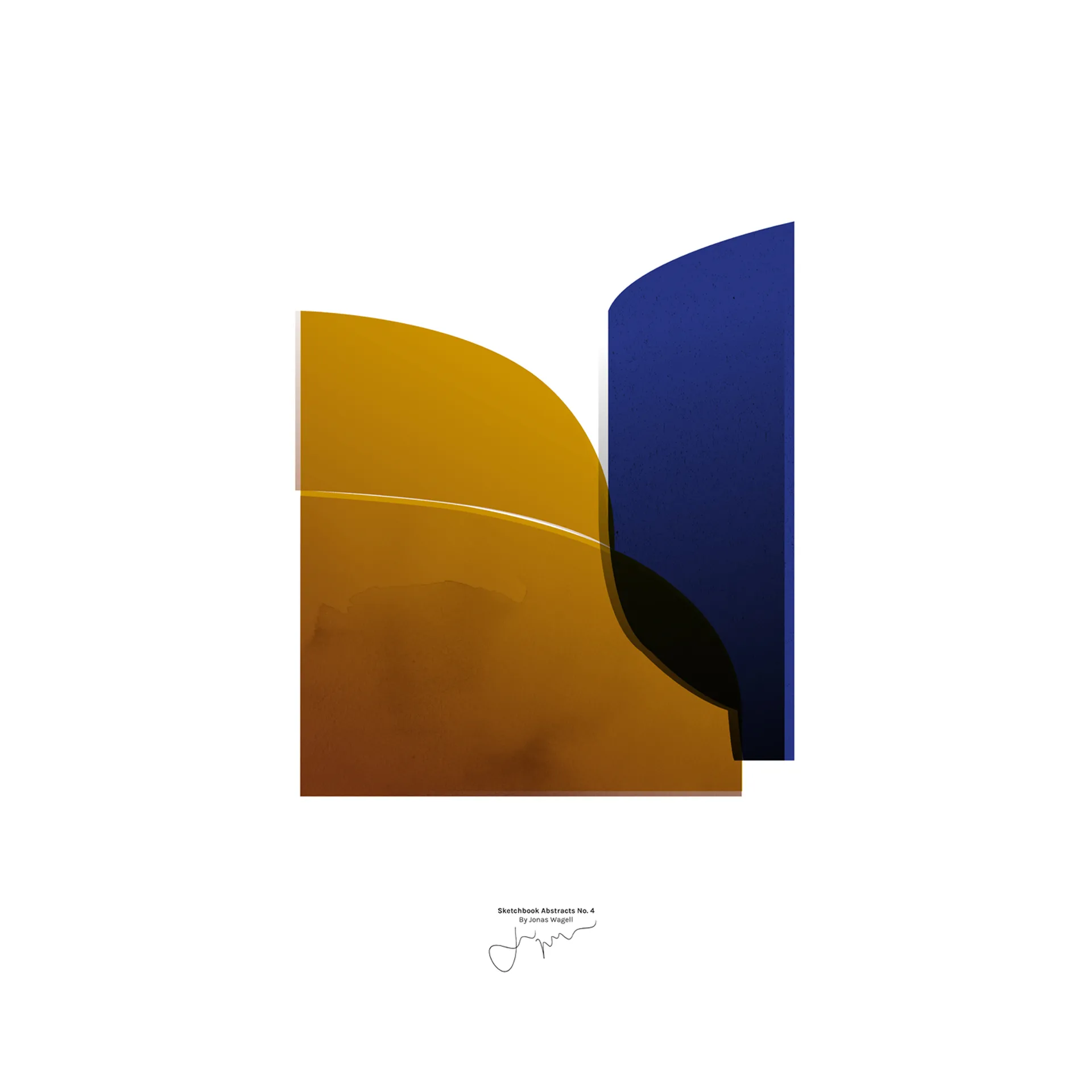 Sketchbook Abstract 04 poster, 30x40 cm Paper Collective