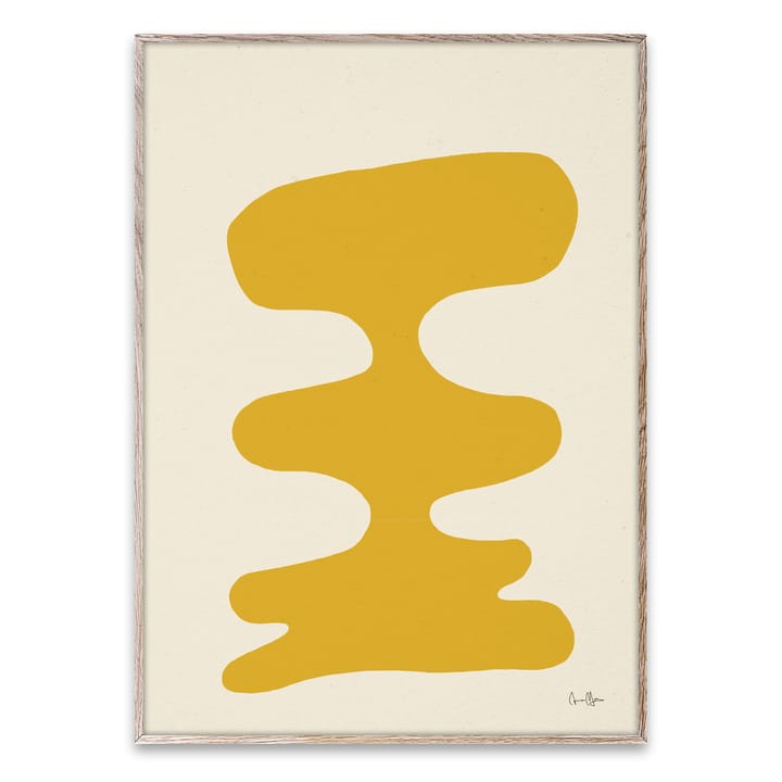 Soft Yellow poster - 50x70 cm - Paper Collective