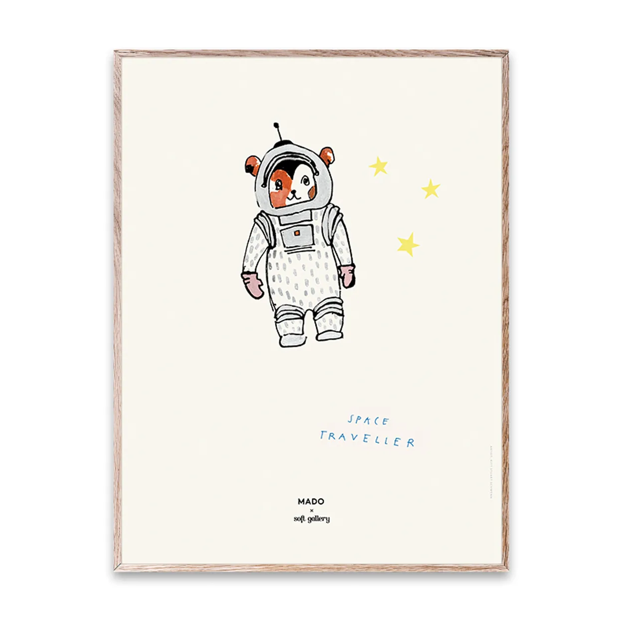 Paper Collective Space Traveller poster 30x40 cm | Scandinavian Design | Posters | Grey