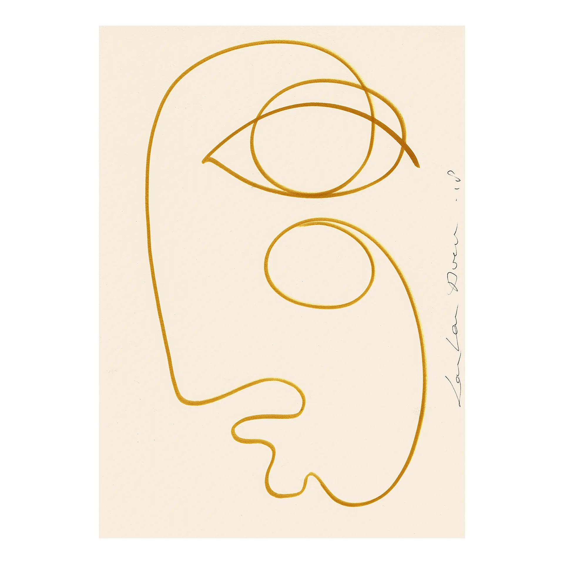 Sun-kissed poster, 50x70 cm Paper Collective